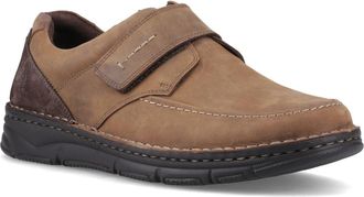 Hush Puppies Forde Klittenbandschoenen van Leer voor Mannen in Tan