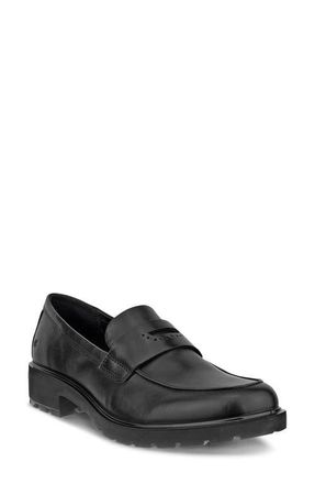 Ecco Metropole Vienna Penny Loafer in Black at Nordstrom, Size 11-11.5Us