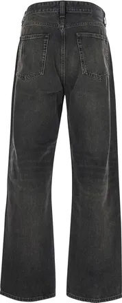 Won Hundred Mens Black Jeans With Belt Loops Organic Cotton