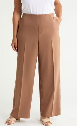 Nic+Zoe Lenox Sleek Pull-On Pants in Tigernut at Nordstrom, Size 3X