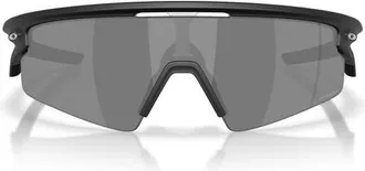 Oakley Gender Inclusive Sphaera Strike 37mm Shield Sunglasses in Matte Black/prizm Black at Nordstrom