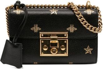 Gucci Pre-owned Cross Body Bags, female, Black, Size: ONE SIZE Pre-owned Cross Body Bag