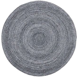 Safavieh Alfombra poli&eacute;ster carb&oacute;n 122 x 122 cm