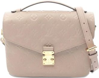 Louis Vuitton 2020 Monogram Empreinte Pochette Metis satchel - Bruin