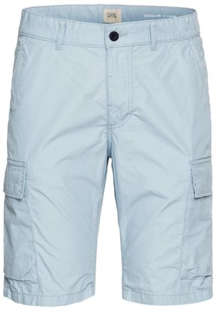 Camel Active Bermudas CAMEL ACTIVE Cargo-Bermudas, Herren, Gr. 32, N-Gr, blau (smoke blau), Web, Obermaterial: 100% Baumwolle, unifarben, regular fit knielang, Hos