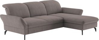 Sit&more Ecksofa »Leandro L-Form« Wahlweise mit Bett-, Kopfteil - und Armlehnfunktion, sowie Bettkasten