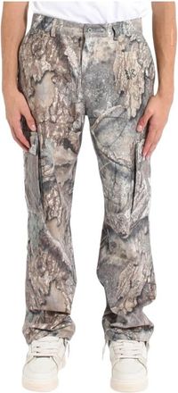 Represent Realtree Camo Cargo Pant - Heren - Wijde Broeken - Groen - M - Katoen - Broeken