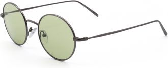 DKNY Womens 47 mm Gunmetal Green Sunglasses DK105S-033-47
