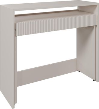 Selsey Selsey Zoom - Escritorio Extensible Con Un Caj&oacute;n Y Ranuras - 98 Cm - Cachemir