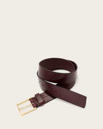 AllSaints Leather Etta Leather Belt, Size: XS