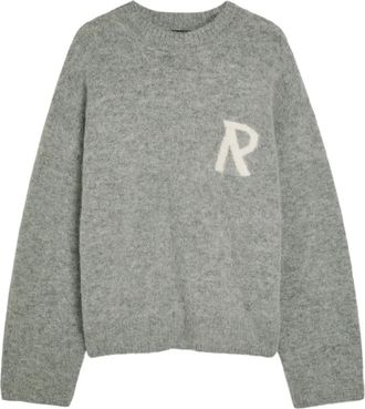Represent letter crew-neck sweater - Grey