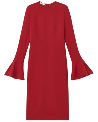 Lafayette 148 New York Godet Sleeve Dress
