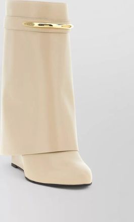 Givenchy shark pinch ankle boots wedge heel