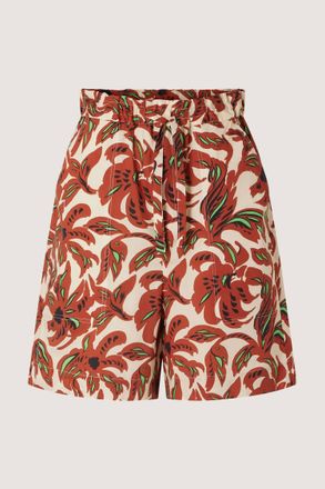 SOEUR Womens Acapulco Shorts In Terre Battue/vert