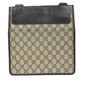 Gucci Vintage, unisex, Bruin, ONE Size, Pre-owned Plastic Cross Body Bag