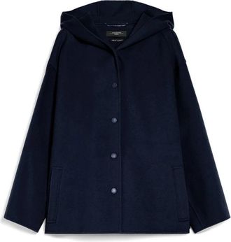 Max Mara Gennaio Coat - Dames - Vesten - Blauw - S - Wol - Truien & Vesten
