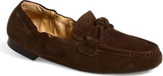 Chocolat Blu Alexi Loafer in Chocolate Suede at Nordstrom, Size 8.5