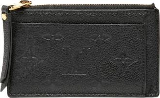 Louis Vuitton Pre-owned Wallets, female, Black, Size: ONE SIZE Pre-owned Coin Purse