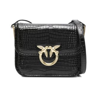 Pinko Stijlvolle Tas 104297 A2Oh Z99v - Dames - Schoudertassen - Zwart - ONE Size - Tassen