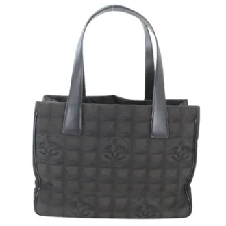 Chanel Bolso Tote Pre-owned Vintage New Travel Line - Pre-owned - Mujer - Marr&oacute;n - ONE SIZE