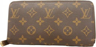 Louis Vuitton Brown Long Wallet (Bi-Fold) (Pre-Owned)