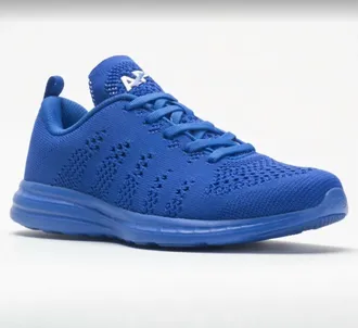 Athletic Propulsion Labs Womens Techloom Pro Shoe In Cobalt/pristine