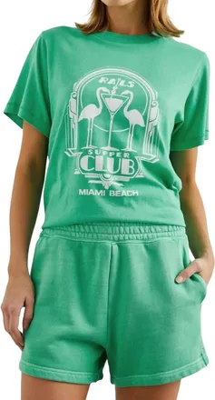Rails Boyfriend Tee In Supper Club