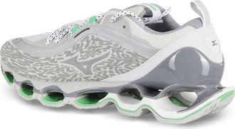 Mizuno Unisex Sneakers Wave Prophecy 13.2 White Textile Trainers