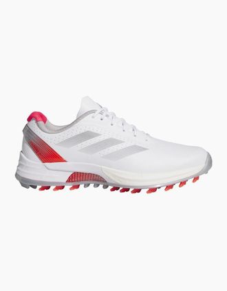 adidas Adizero Lace-Up Low Top Sneakers - White - Size: 6.5/6.5