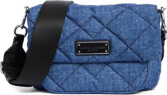 Marc Jacobs Denim Effect Quilted Crossbody Bag in Denim Blue at Nordstrom Rack