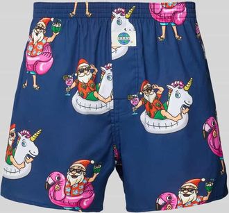 Deal Boxershorts mit elastischem Bund in Marine, Größe XXL