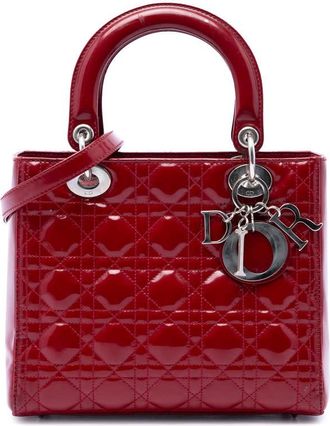 Dior Pre-owned Dior Medium Patent Cannage Lady Ladies A5K0GAI8OHWK9FZ9