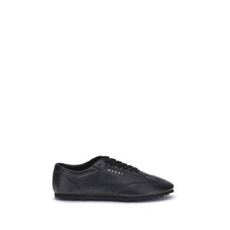Marni Black Calf Leather Bos Taurus Athletic Mens Sneakers