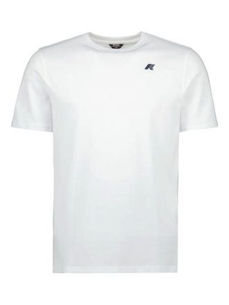 K-Way Odom ASCII Code print T-shirt - men - Cotton - M - White