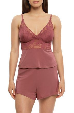 Felina Annalisa Short Pajamas in Roan Rouge at Nordstrom, Size X-Large