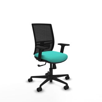 Piqueras y Crespo Silla Ergon&oacute;mica Piqueras Y Crespo Yunquera Negro Espuma Alta Densidad