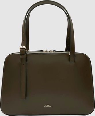 A.P.C. Sac Virginie Box Kaki Fonce