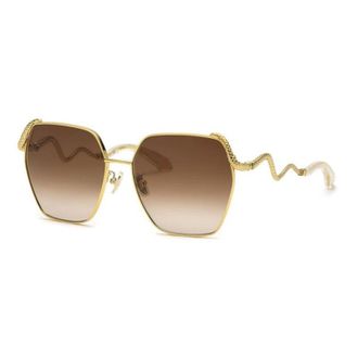 Roberto Cavalli SRC035M 0400 Semi-Matte Lavender/Brown Gradient