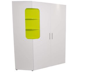 Schubiger M&ouml;bel Eck-Kleiderschrank Mega