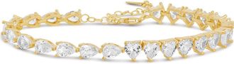 SHYMI Tennis Bracelet in Gold at Nordstrom