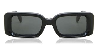 Kaleos Barbarella 006 Mens Sunglasses Black Size 51
