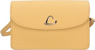 Lancaster City Philos Small Clutch - Dames - Clutches - Geel - ONE Size - Leer - Tassen