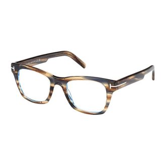Tom Ford Mens Black Square Eyeglass Frames FT5886-B 045
