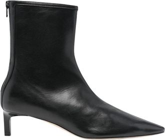 Dear Frances Topo Bootie - Dames - Laarzen met Hak - Zwart - 36 EU - Leer - Schoenen