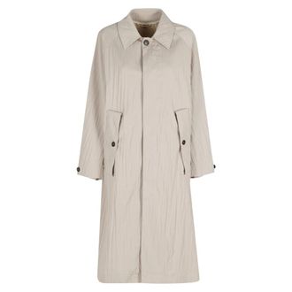 Tela Single-Breasted Coats, female, Beige, Size: XS Mistletoe Trench