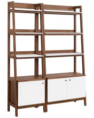 ModWay Set Of 2 Bixby Wood Bookshelves