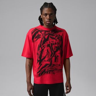 Nike Jordan Mens Jordan Sport Dri-FIT T-Shirt in Red | IM7629-657