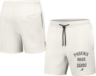Staple Mens NBA x Staple Cream Phoenix Suns Heavyweight Fleece Shorts at Nordstrom, Size Small