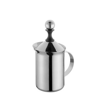cilio Espumador De Leche Por Inducci&oacute;n Cilio Classic De Acero Inoxidable, 3 Tazas