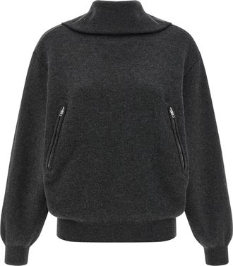 Balenciaga Womens Back-To-Front Sweater